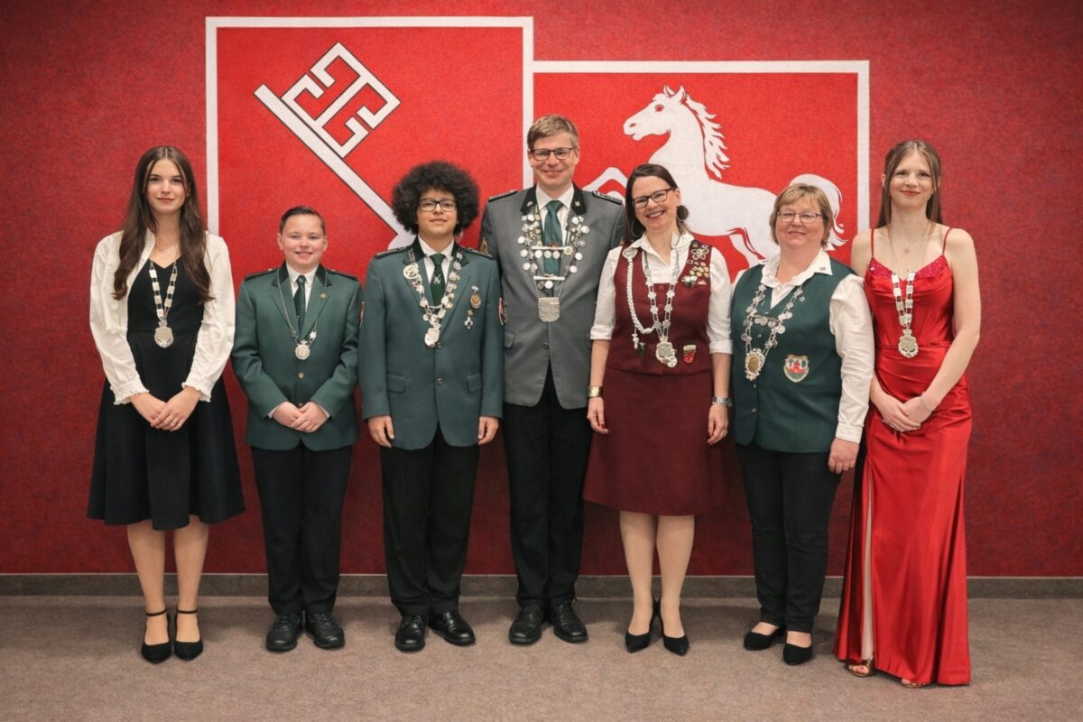 Unsere neuen Majestäten stehen fest!